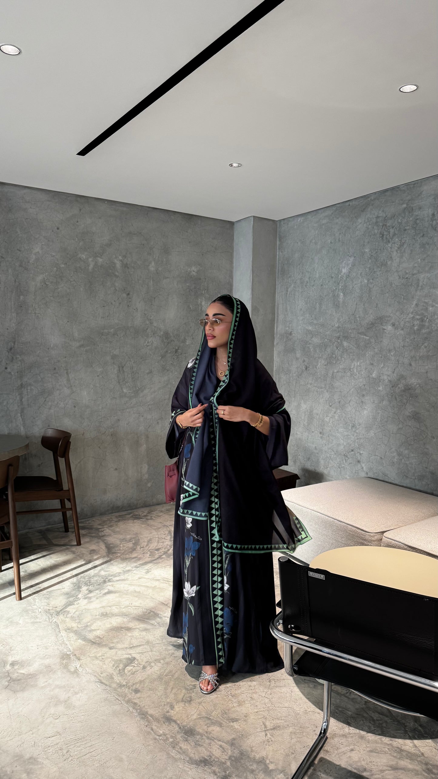 Eden gardenia abaya