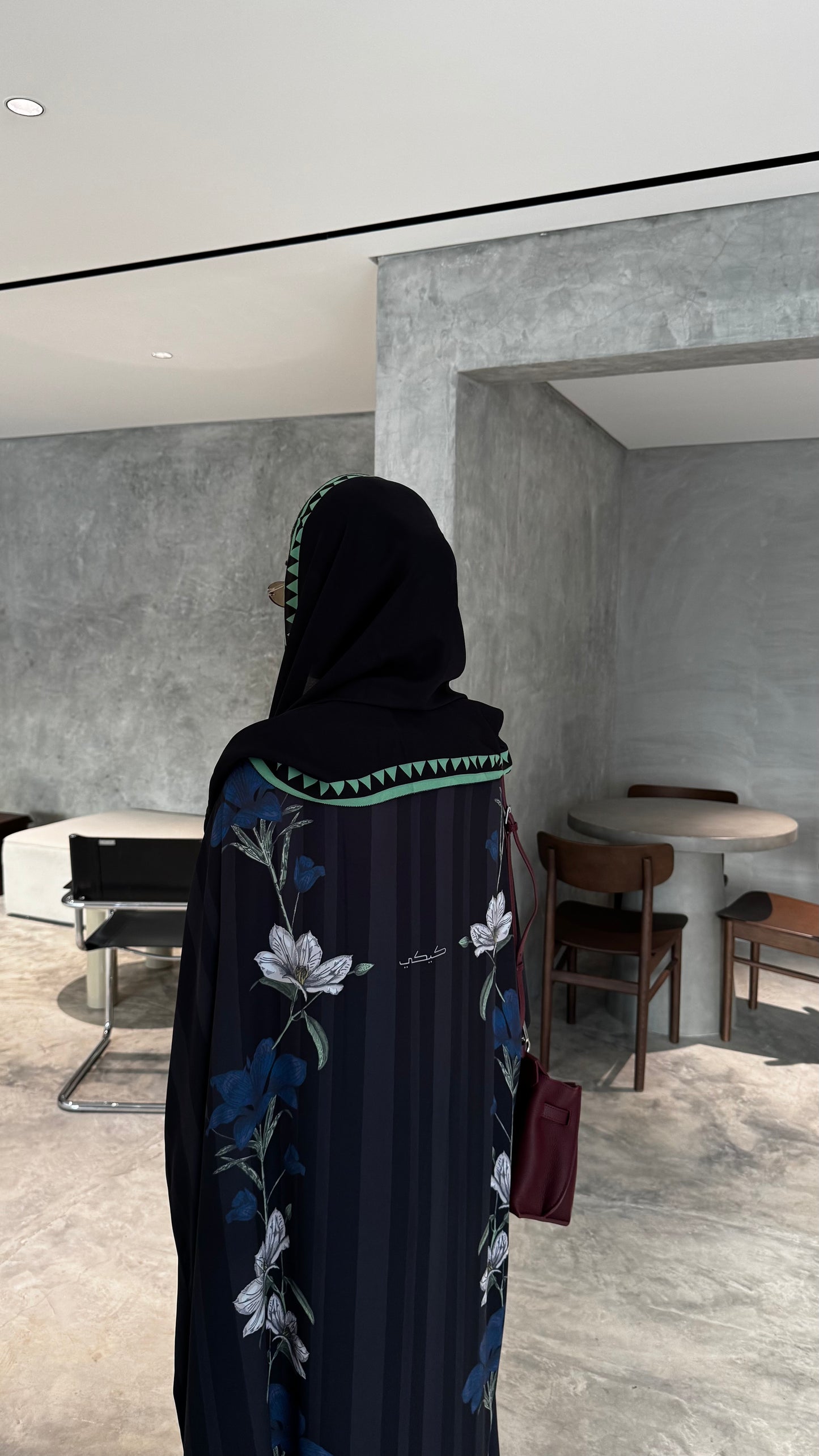 Eden gardenia abaya