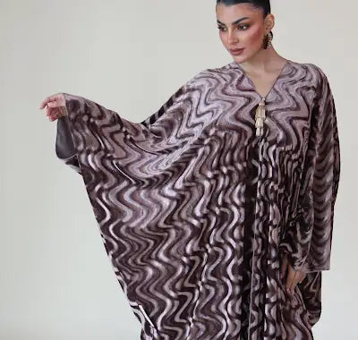 Keke Swirl Jalabiya In Chocolate