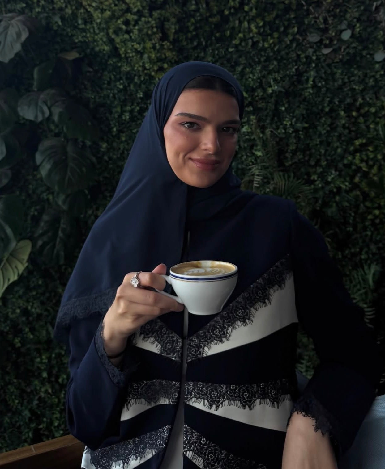 Keke Lace wonder abaya
