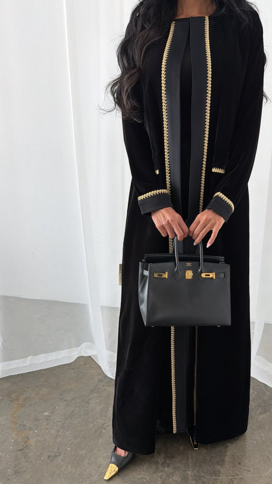 Keke Black Velvet Royal