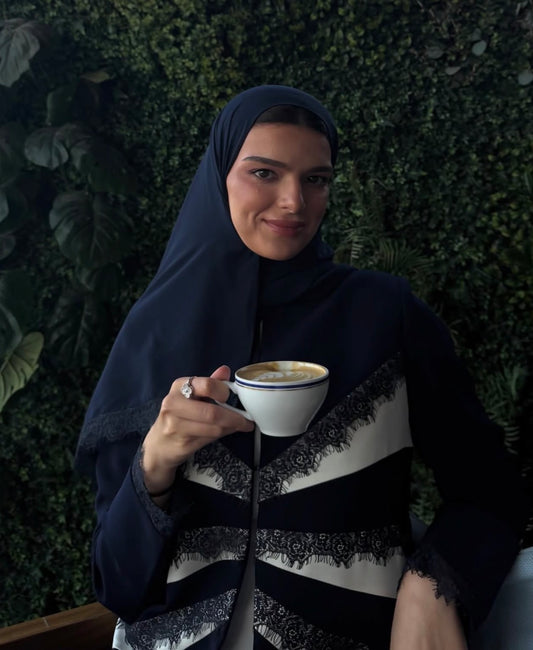 Keke Lace wonder abaya