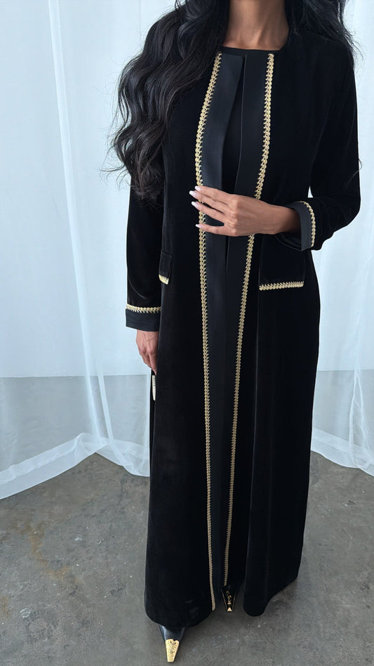 Keke Black Velvet Royal